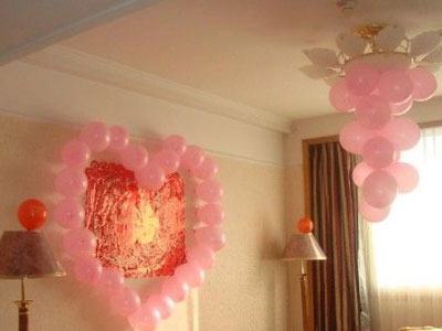 婚房要如何布置气球？1
