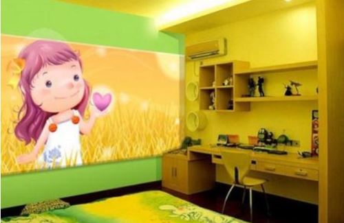 在儿童房里墙绘需要注意什么问题呢？1