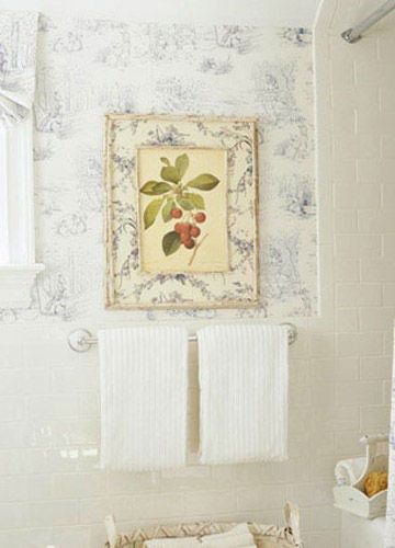 卫浴间壁纸装饰10方案8