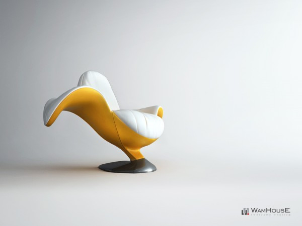 波兰WamHouse：创意香蕉椅1