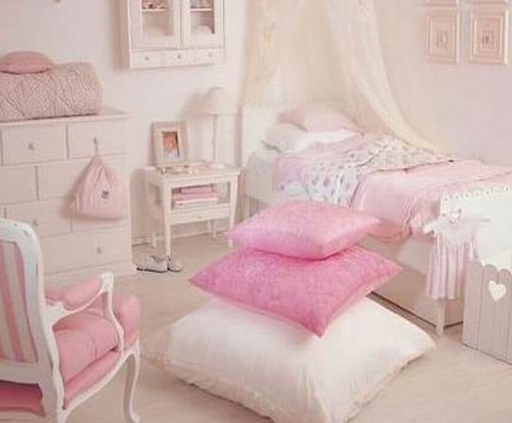 打造可爱甜美的粉色系房间1
