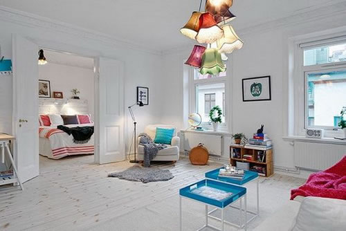 70平米典型瑞典公寓装修案例欣赏2