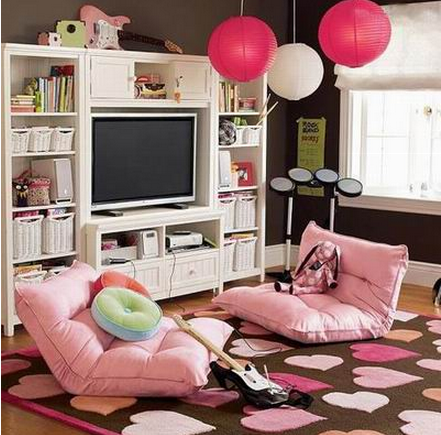 打造可爱甜美的粉色系房间4