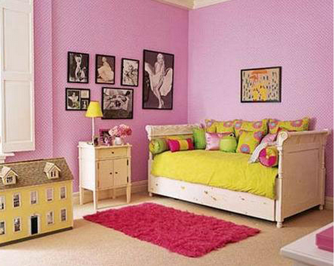 打造可爱甜美的粉色系房间2
