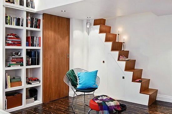 瑞典阁楼小公寓装修设计案例12