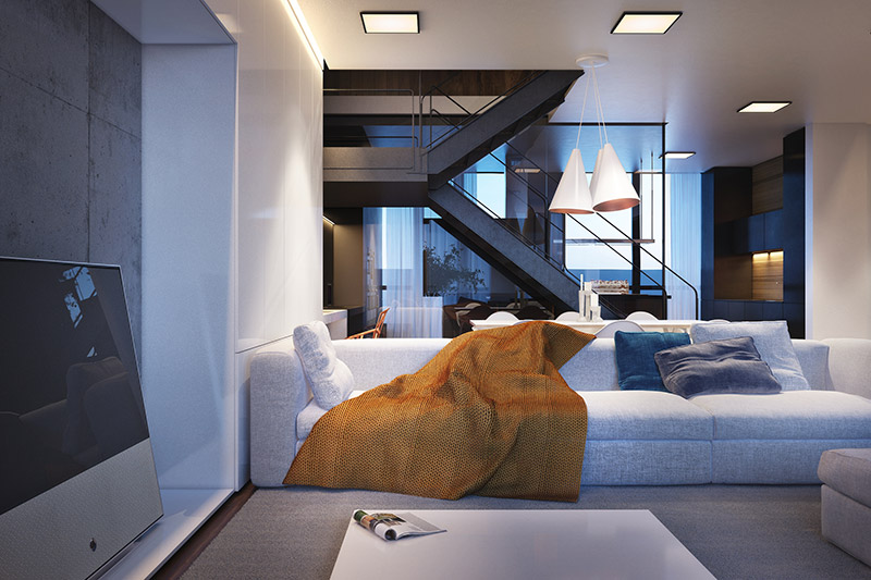 230平米现代舒适的公寓设计12