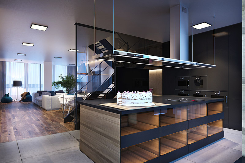230平米现代舒适的公寓设计3
