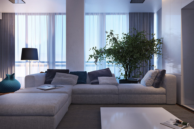 230平米现代舒适的公寓设计10