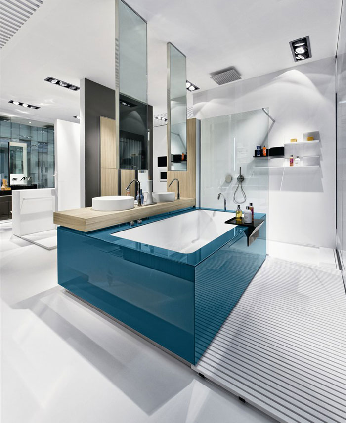 现代浴室设计欣赏1