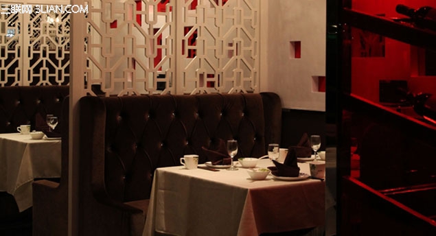 浪漫中式餐厅装修设计欣赏4