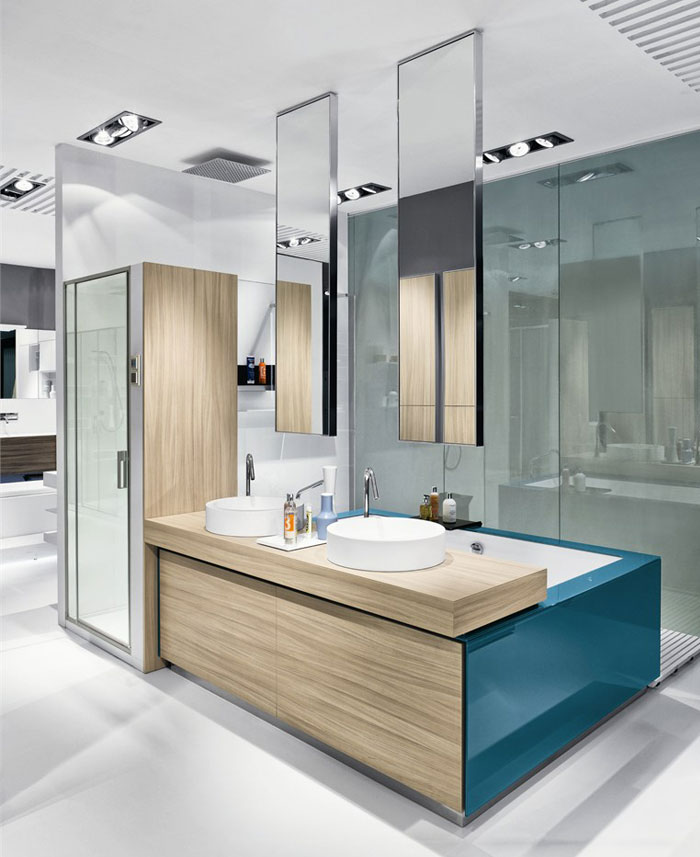 现代浴室设计欣赏2