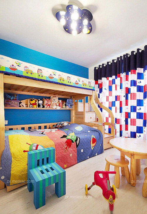 2013年最新款：双人儿童房设计1
