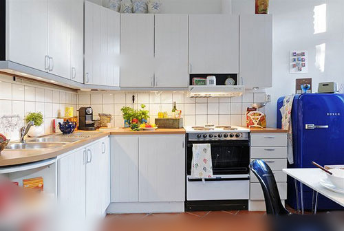 实用简洁有个性小户型厨房裝修風格2