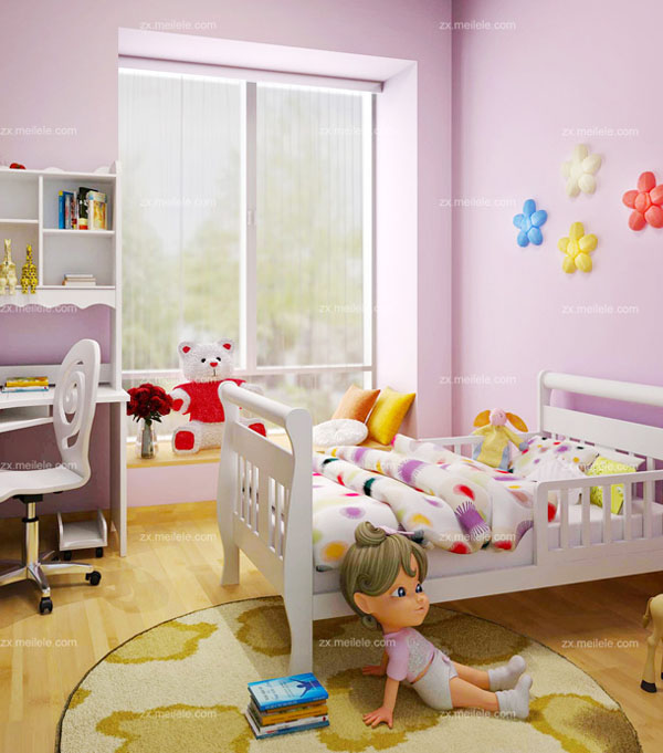 6款儿童房间装修,不同风格的温馨小屋3