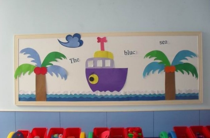 幼儿园墙面设计10