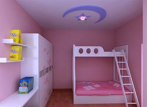 暖心窝的美式风格儿童房设计2