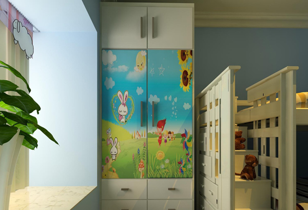 儿童房衣柜,存储孩子的梦幻童话1