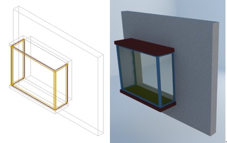 浩辰CAD建筑教程之飘窗绘制6