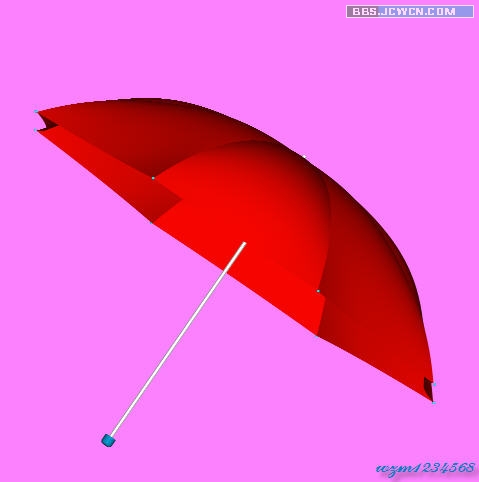 CAD雨伞建模教程1