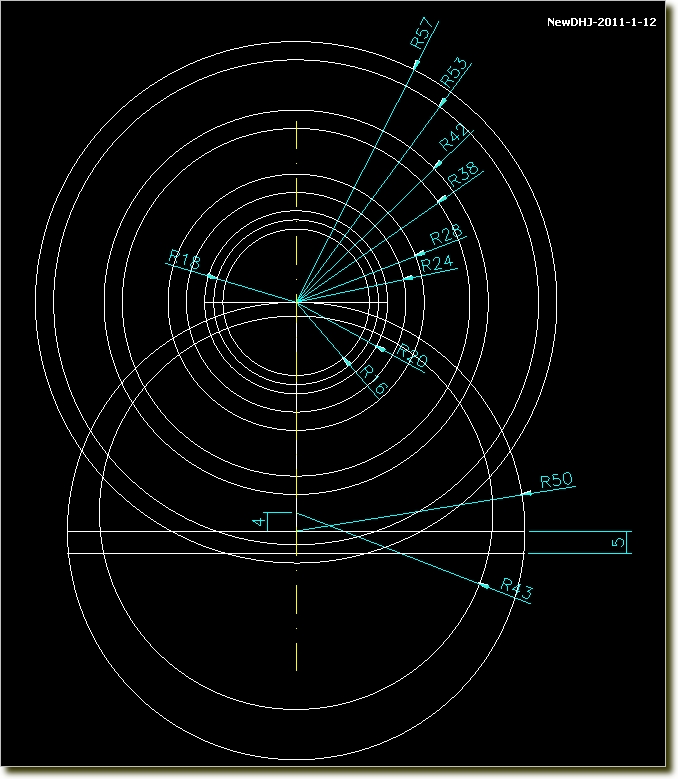 AutoCAD绘制烛台的画法2