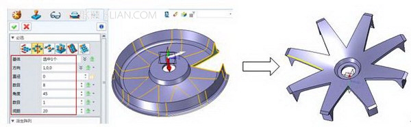 三维CAD制作汽车轮毂完全教程6
