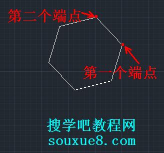 AutoCAD中文版绘制正多边形7