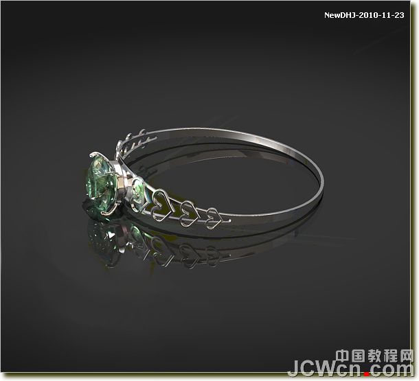 CAD绘制璀璨的钻石戒指1
