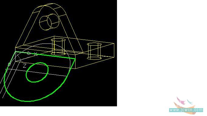 AutoCAD教程：根据二维图画三维图的方法及思路14