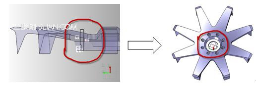 三维CAD制作汽车轮毂完全教程7