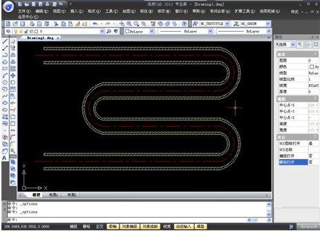 浩辰CAD机械教程之管道线绘制技巧2