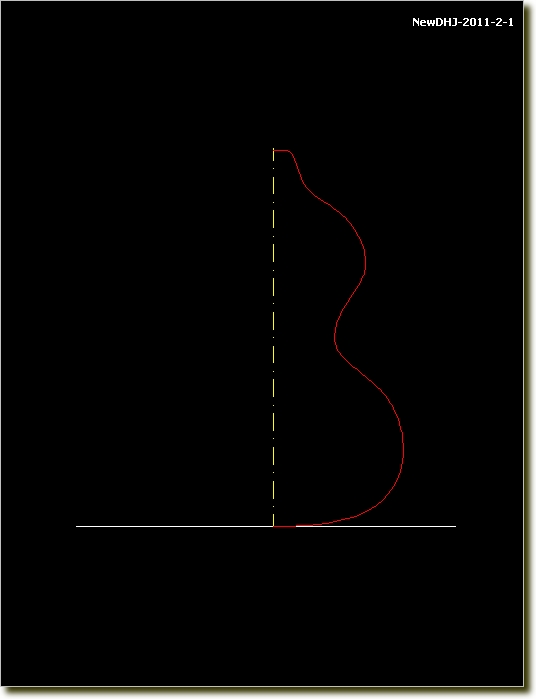 AutoCAD三维建模教程：画一个漂亮的七彩葫芦3