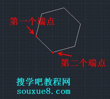 AutoCAD中文版绘制正多边形8
