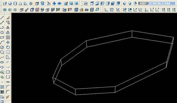 CAD绘制三坡度的内缩的盘子3