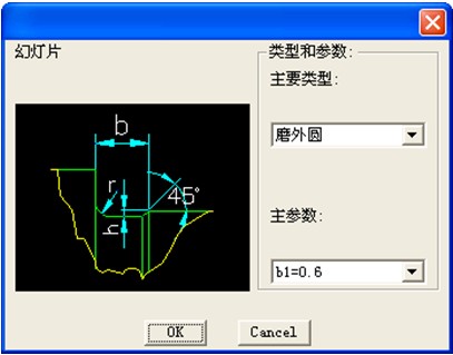 浩辰CAD机械教程之砂轮越程槽绘制1