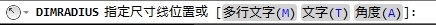 AutoCAD2013中文版半径标注3