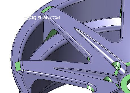 三维CAD制作汽车轮毂完全教程12