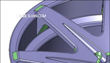 三维CAD快速设计汽车轮毂教程12