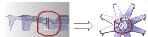 三维CAD快速设计汽车轮毂教程7