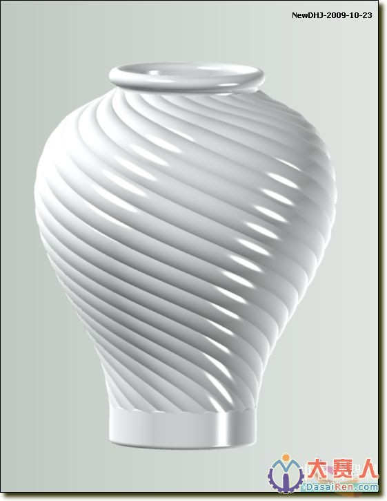 AutoCAD通过陶罐实例讲解螺旋体的制作方法3