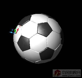 CAD绘制一个漂亮的足球2