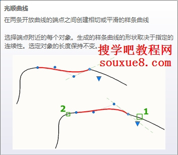 AutoCAD2013绘制光顺曲线1