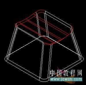 AutoCAD实例教程:逼真键盘帽的画法9