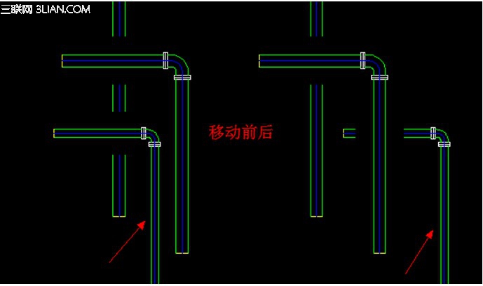 浩辰暖通CAD教程：双线水管的绘制5