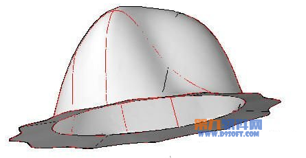 AutoCAD曲面命令简单打造漂亮的帽子10
