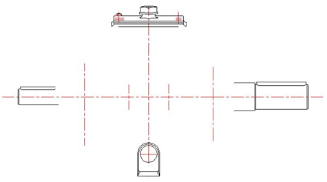 浩辰CAD机械教程之二级斜齿轮减速器左视图绘制2