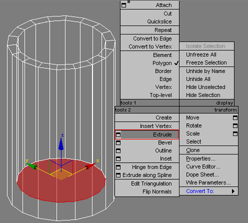 3Dmax直筒水杯的建模过程4
