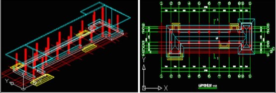 浩辰CAD教程建筑之长廊绘制3