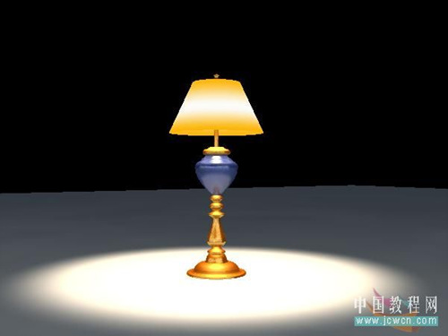 3D一盏铜油灯的建模及渲染13