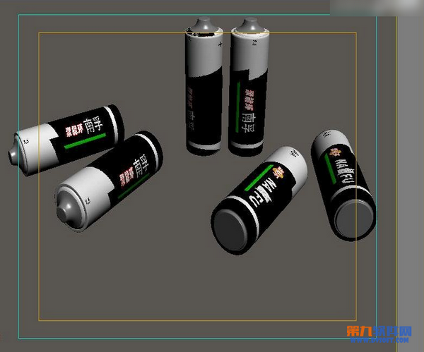 3ds Max设计制作一个电池9