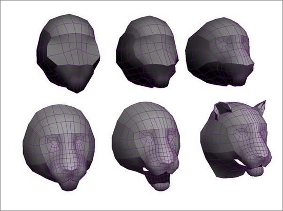 3dsmax绘制毛色亮丽视觉冲击感强的3D老虎3